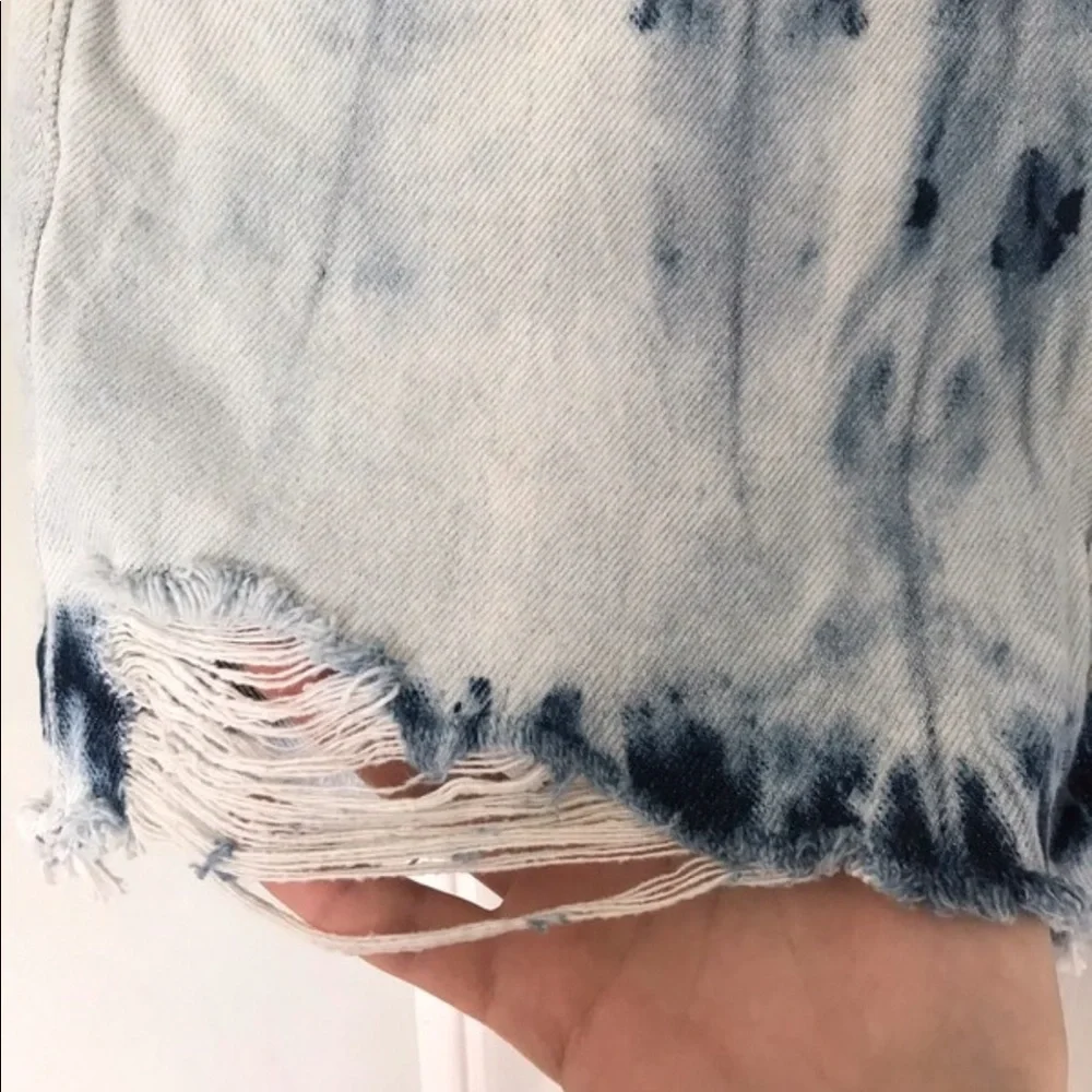 Zara tie dye shorts, size S